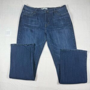 Levi's Women's 515 Bootcut Medium Blue Denim Jeans Size 16L